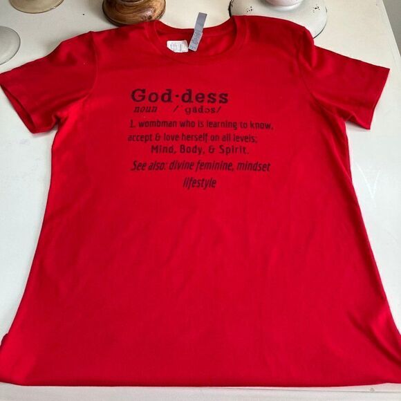 Next Level Apparrel L Goddess Graphic Tee - Picture 1 of 8